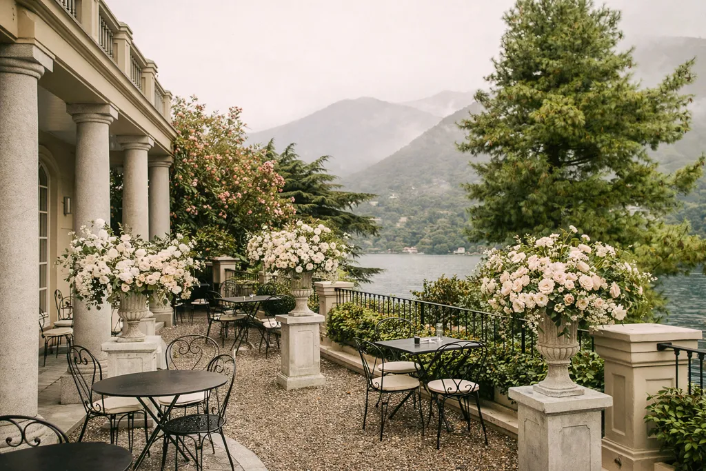Relais Villa Vittoria ready for a wedding